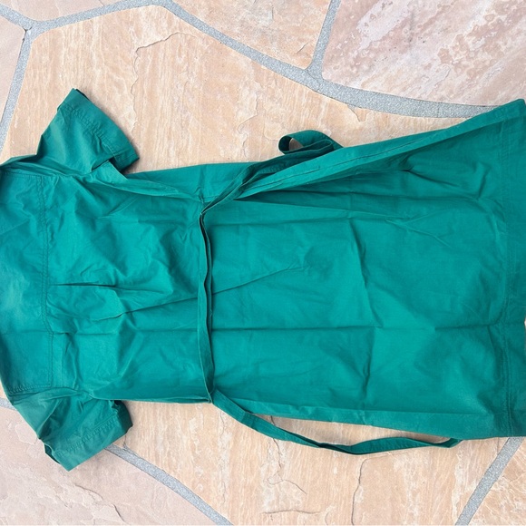 Talbots Green Shirt Dress - Picture 3 of 3